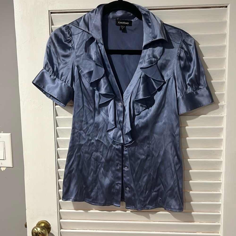 Bebe silk blouse